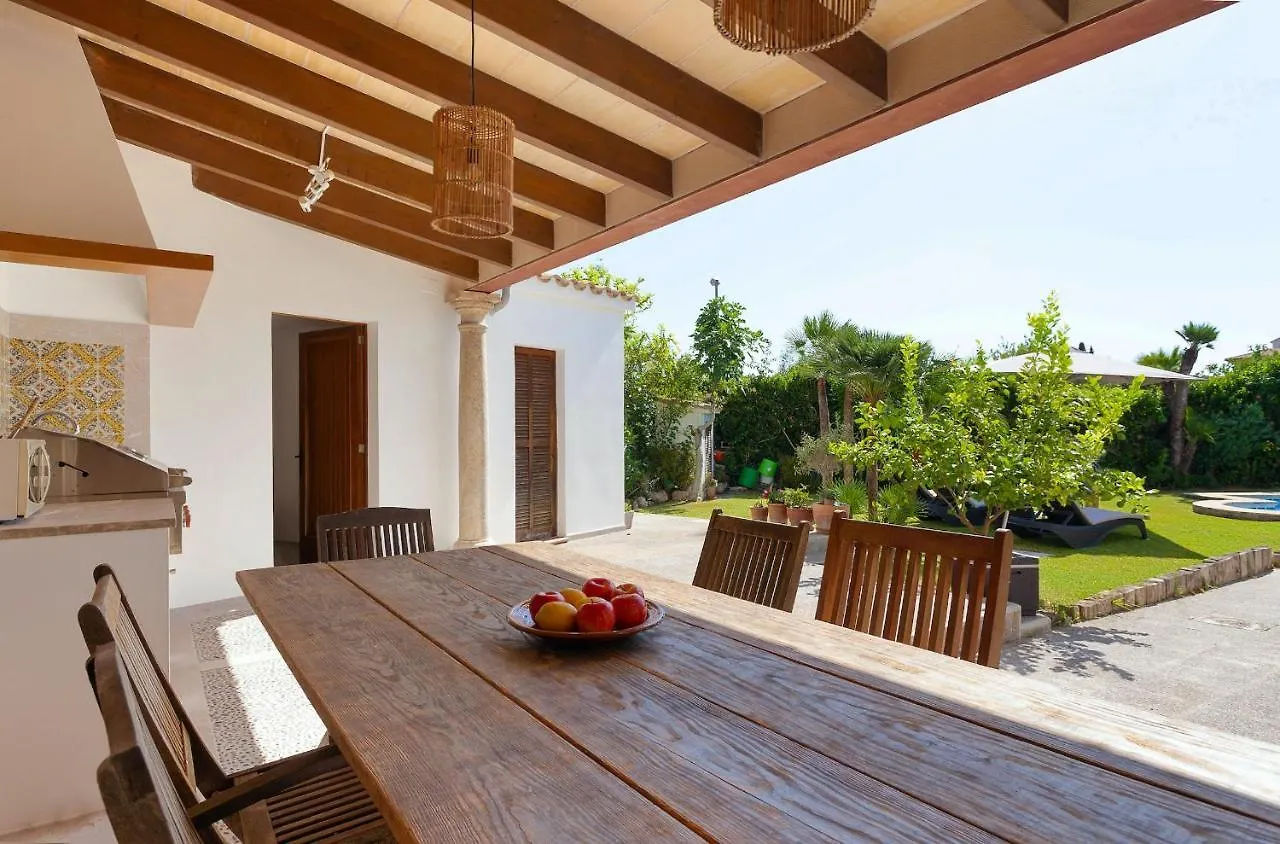 Casa Pont Roma, Garden And Pool In Pollensa Villa  Pollença